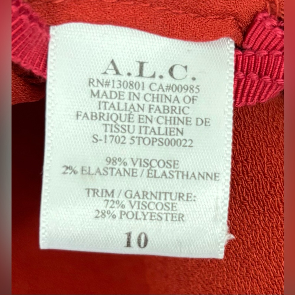 A.L.C. Olympia Open Back Top - Picture 14 of 15